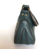 CARISSA - Bottle Green/Dark Brown
